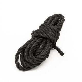 Eskimo (27921) - Rope 1/4 In X 10 Ft Twisted Blk