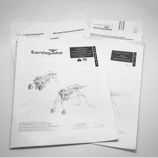 Earthquake (33781) - Parts Bag Manual Cn 32232 Cn 32233