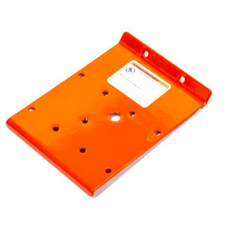 Earthquake (23557) - Asbly Plate Tranny Mount W/ Decal Orange