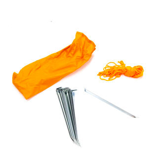 Gazzelle Tents (22821) - Bag Ground Stakes And Ropes T4 Orange
