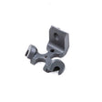 Rivers Edge (34425) - Hub Half Inside Top Corner Aluminum Gray