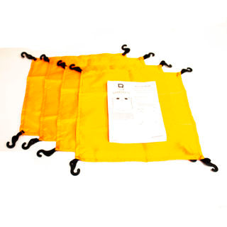 Barronett Blinds (36229) - Assembly Patch Orange Safety Warning Bag 4