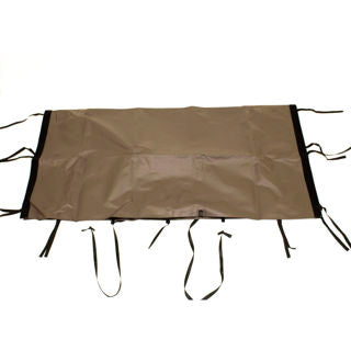 Landmark (39039) - Sewn Side Panel 6X6 Zipper Windows Brown