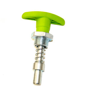 Earthquake (29313) - Assembly Wheel Latch Pin Green 11.5 mm Od