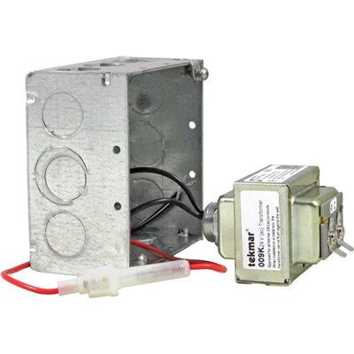 009K (Tekmar) | 24 V AC Transformer Kit 40 VA W Mnting
