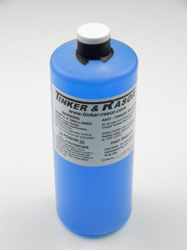 Tinker & Rasor Part (049-012) Copper Sulfate Antifreeze Solu.