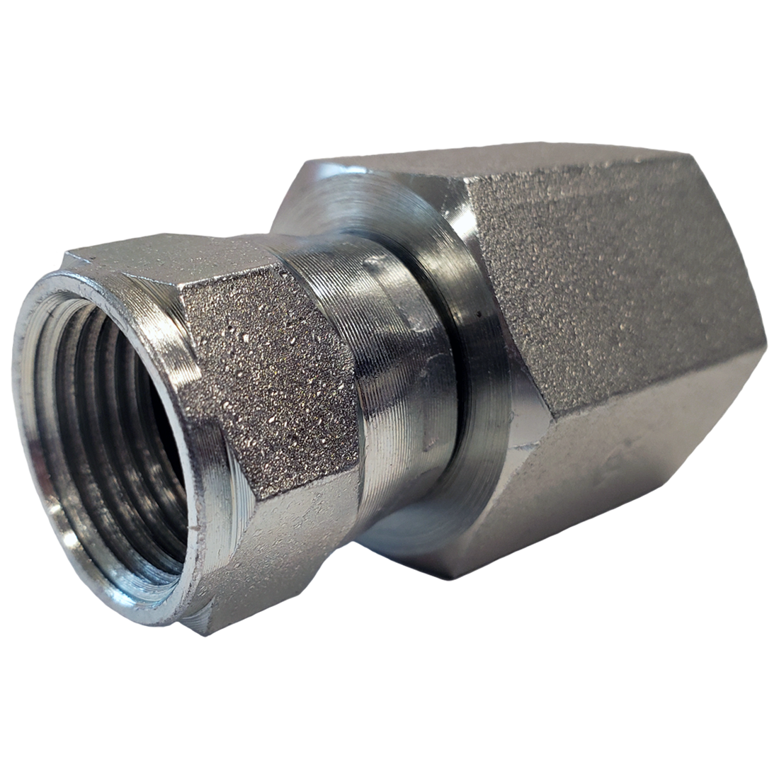 6506-08-08 (Innovative Fluid) Swivel-1/2 X 1/2 F Jic 37Deg Flr Union