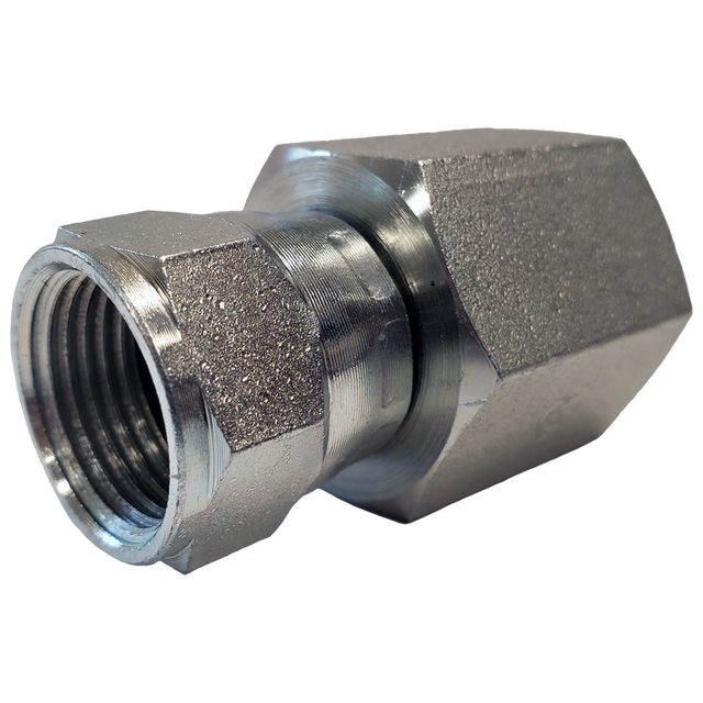 6506-08-08 (Innovative Fluid) Swivel-1/2 X 1/2 F Jic 37Deg Flr Union