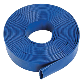 SF10E 4 | Hose-Pvc Lay Flat 4 Blue Discharge