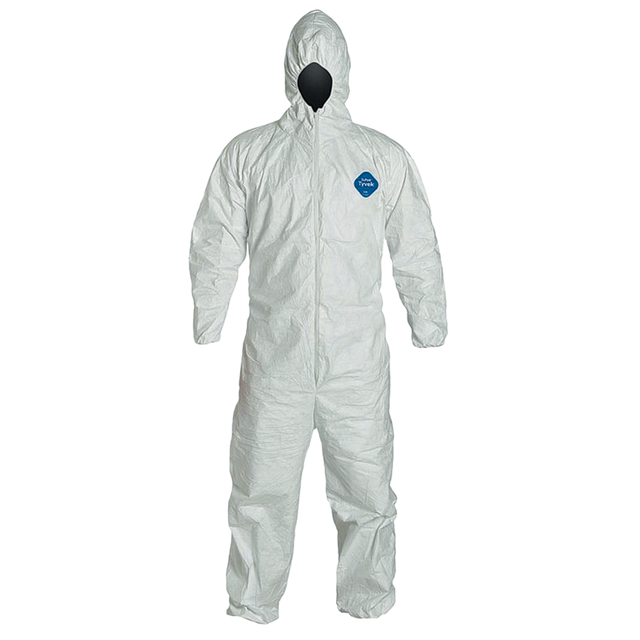 TY127S3XL | Coveral-White Tyvek Xxxl