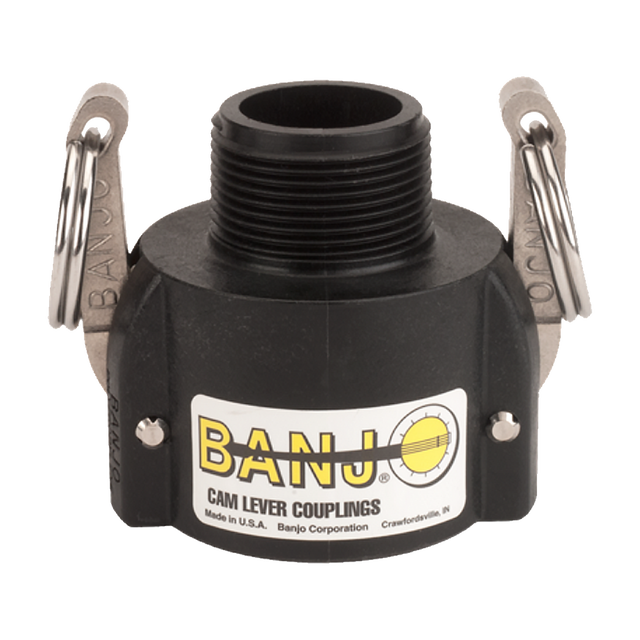 150125B (Banjo) Coupling-1-1/2 F X 1-1/4 Mpt