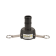 150C (Banjo) Coupling-1-1/2 F X Barb