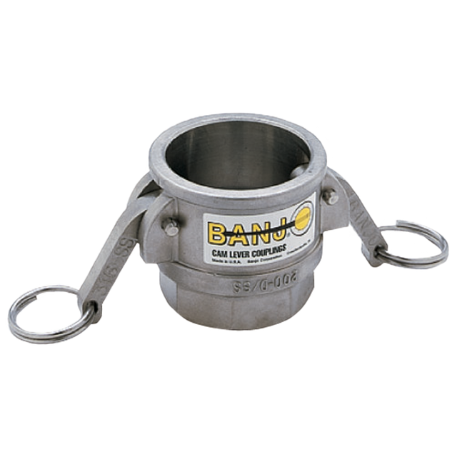 CA3120000 (Banjo) Coupling-Cam Lev 2 In F X 2 In Fpt Ss