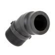 200F45 (Banjo) Adapter-2 Ml X Mpt 45 Deg