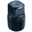 BSSPB | Plug-Sq Head 1/4 Sch 40/80 Black Iron