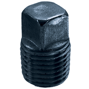 BSSPB | Plug-Sq Head 1/4 Sch 40/80 Black Iron