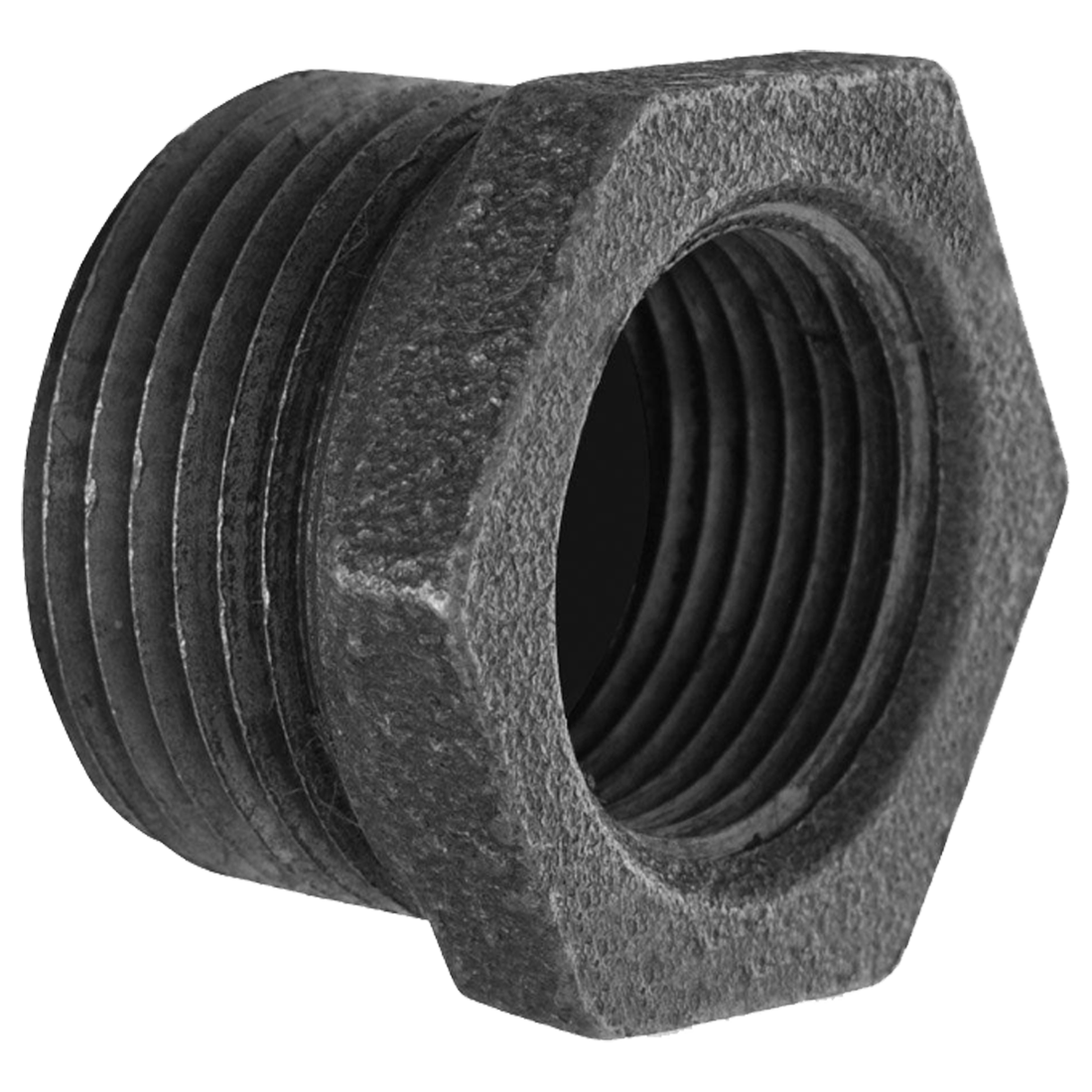 65503 | Bushing-Hex 1/2 X 1/8 Sch40 Blkirn