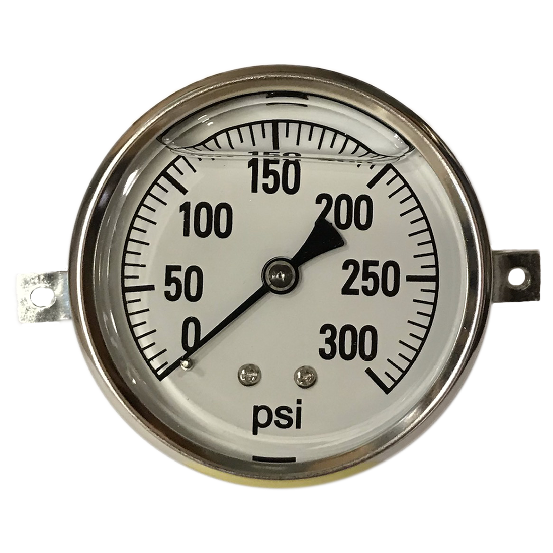 2441GXB160 | Gauge-1/4Mpt Brbckmt 2-1/2Liq 0-160Psi