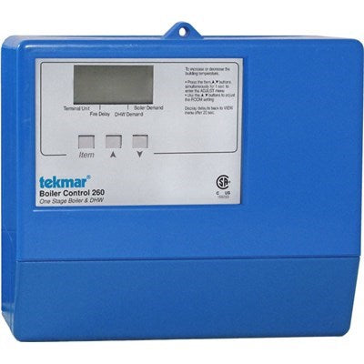 260 (Tekmar) | Boiler Control 1 Stg Boiler And Dhw