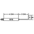 26894-02 (Crown ) | Powerflame Flame Rod X04225 (CP48) | Electrode
