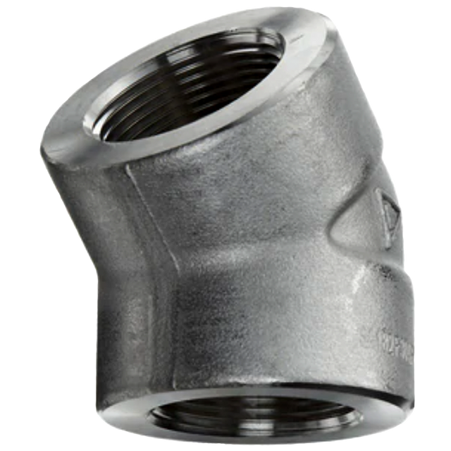 IS4L3T4F | Elbow-45 Deg 3/4 Ss 304 3000Lb Xh