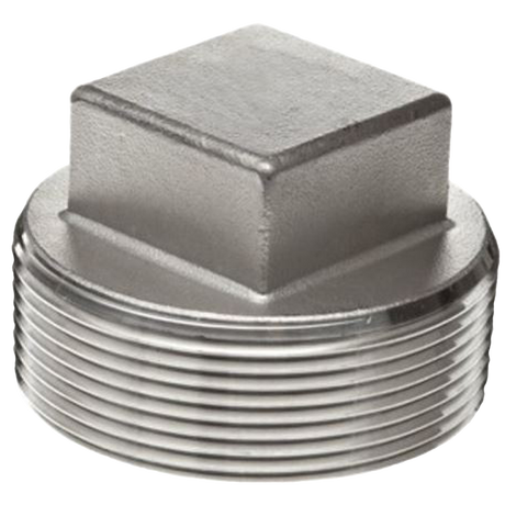 IS6L3TSPD | Plug-Sq Head 1/2 Ss 316L 3000Lb Xh
