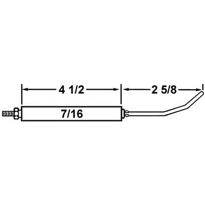27126 (Crown ) | Ray Oil Burner Electrode | Electrode