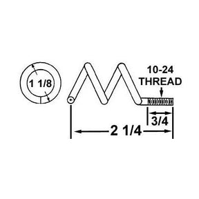 27172R (Crown ) | Ray Oil Burner - Rod Only | Electrode
