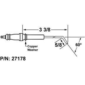 27178 (Crown ) | Ray Burner Igniter (Oem# 53908) | Electrode