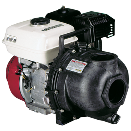 300PH-6-200BAN (Banjo) Pump-3 Poly 6.5Hp Honda Gas Engine