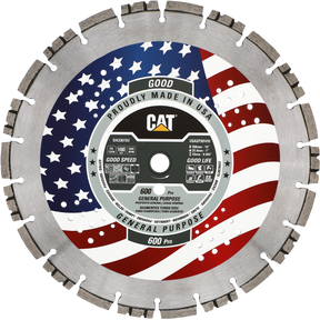 DA33615U (CAT Diamond) | 600 Pro - General Purpose Turbo Segmented Diamond Blade