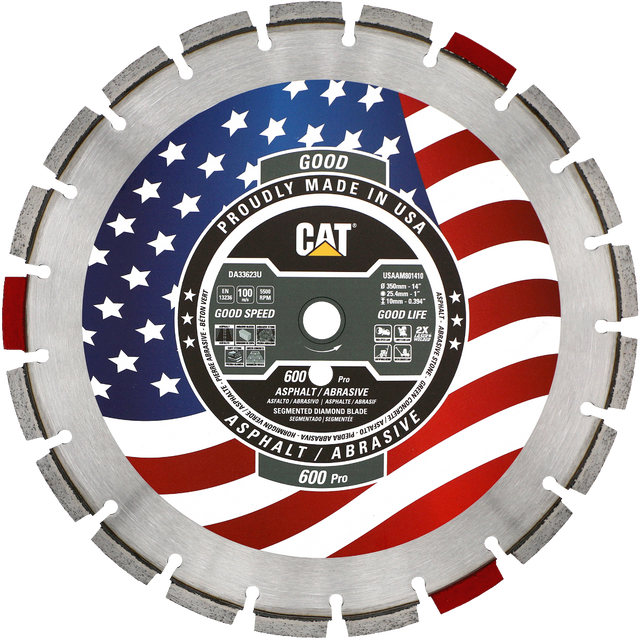 DA33623U (CAT Diamond) | 600 Pro - General Purpose Turbo Segmented Diamond Blade