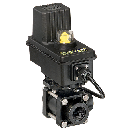 344BEC-33-C (TeeJet) Valve-Shutoff 3/4 3Way Fpt Elec Ball