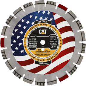 DA34615U (CAT Diamond) | 800 Expert - Hard Materials Turbo Segmented Diamond Blade