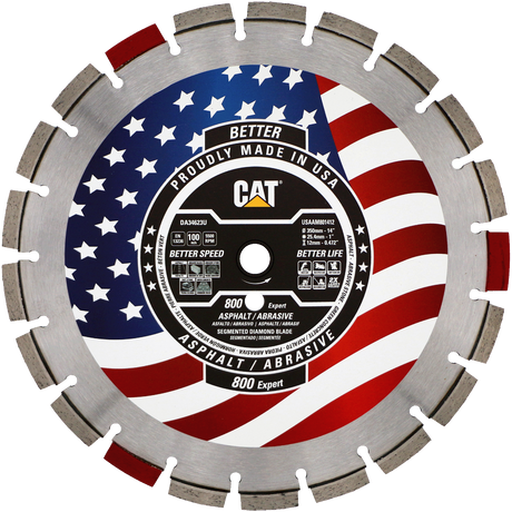 DA34623U (CAT Diamond) | 800 Expert - Hard Materials Turbo Segmented Diamond Blade