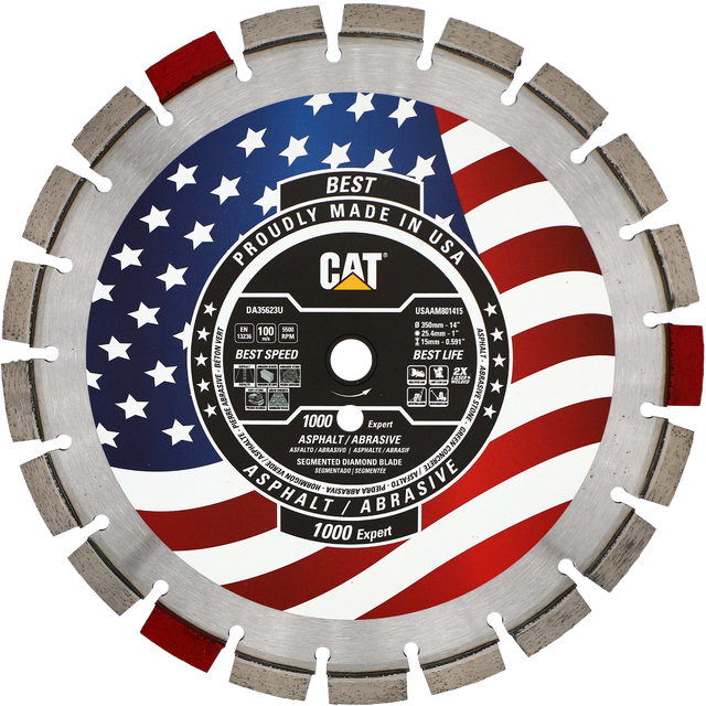 DA35623U (CAT Diamond) | 1000 Expert - Hard Materials Turbo Segmented Diamond Blade