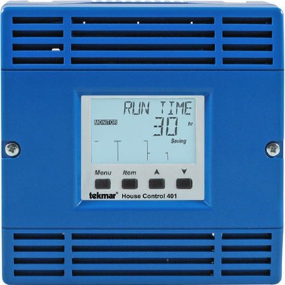 401 (Tekmar) | TN2 House Control Boiler 4 Zone Pumps