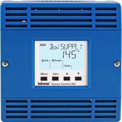 403 (Tekmar) | TN2 House Cntrl Boiler Mxng 4 Zone Pum