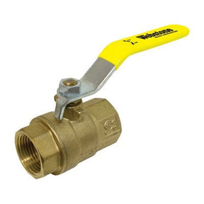WBS41704WSSL (Webstone) | 1 Ips LF FP BR Ball VLV W/Ss Lever | Ball | Lead Free | Sweat | 1