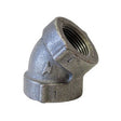 810507707 (Anvil) | GL E 1/4 A XH | 1/4" Extra Heavy Malleable Iron 45° Elbow