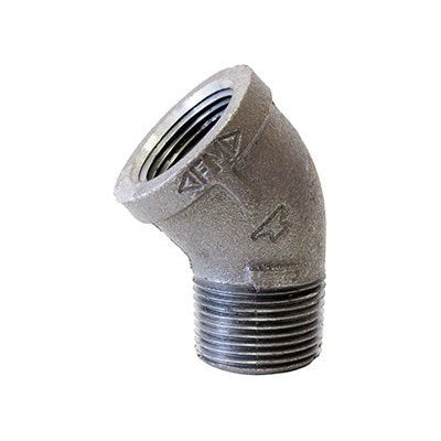 810027805 (Anvil) | GL Stre 1-1/4 A | 1-1/4" Standard Malleable Iron 45° Street Elbow