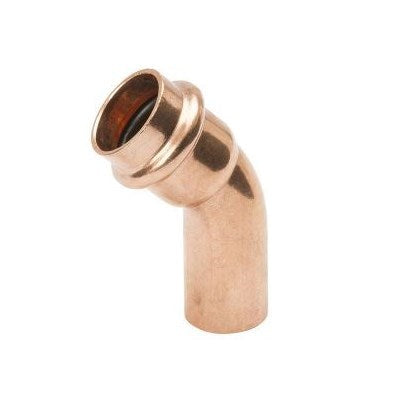 47254 (Parker) | Press FTG X P 45 Ell 1/2 | Press Water Fittings | Elbow - Street 45 | Fitting x Press | 1/2