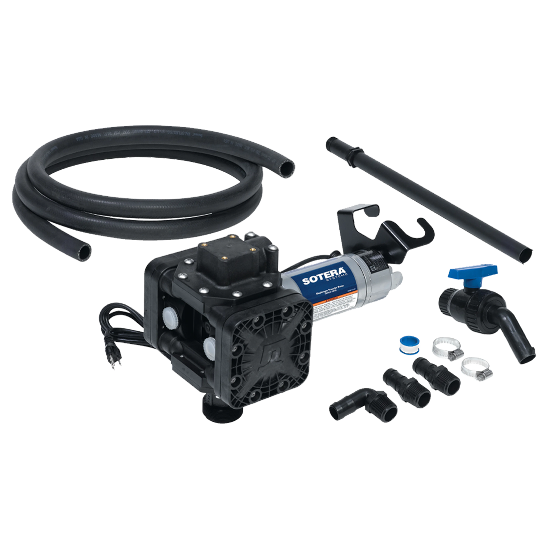 SS460B (Tuthill Sotera) Pump-115V Hose & Diptube 13 Gpm