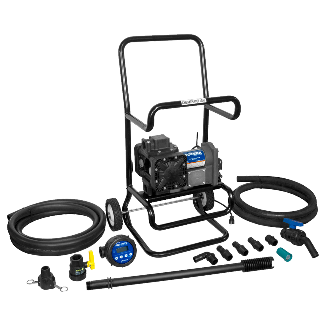 SS465BX713 (Tuthill Sotera) Pump-115V Kit Frame & Hoses 13 Gpm