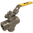 500-205 (Jomar) 1 In. Jomar Ss Ball Valve Three