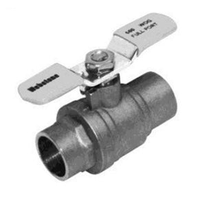 WBS51704WT (Webstone) | 1 Cxc LF FP BR Ball VLV W/T-Handle | Ball | Lead Free | Sweat | 1