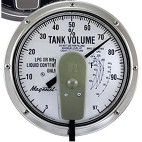 Rochester Sensors, Llc Part (5Ants03047) 4 In.  Magnetel 3Rd Ready Dial Black & White