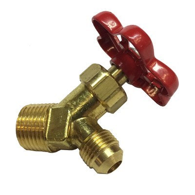 46265 (Midland Industries) | Oil Tank Valve 3/8 FL X 1/2 MPT 45 Deg | Oil Tank Valve