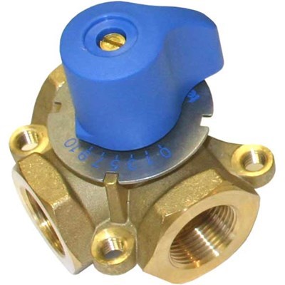 710 (Tekmar) | 3-WAY Mixing Valve 3/4 Brass