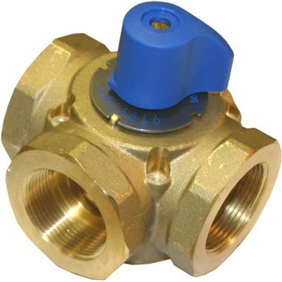 713 (Tekmar) | 3-WAY Mixing Valve 1-1/2 Brass